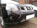 Защита радиатора Nissan X-Trail 2011-2014 chrome