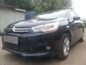 Защита радиатора Citroen C4 sedan 2013- black