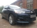 Защита радиатора Citroen C4 sedan 2013- black