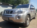 Защита радиатора Nissan X-Trail 2007-2010г. хром