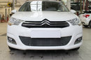 Защита радиатора Citroen C4 HB 2011- с парктроником black