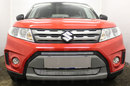 Защита радиатора Suzuki Vitara 2014- (2 части) chrome